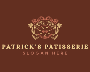 Pastry Donut Patisserie logo design