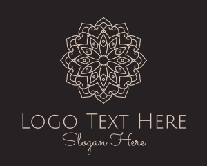 Health - Luxury Flower Mandala logo design