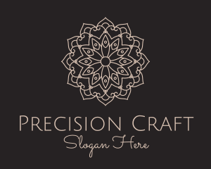 Luxury Flower Mandala logo design