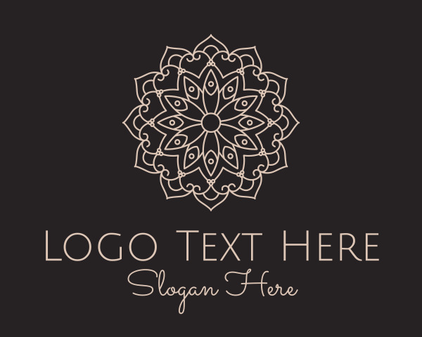 Florist - Luxury Flower Mandala logo design