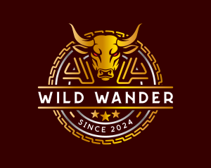 Wild Bull Ranch logo design