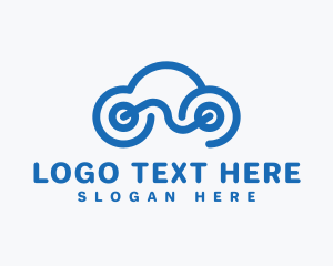 Storage - Cloud Circuit Programmer logo design