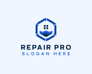 Water Pipe Repair logo design