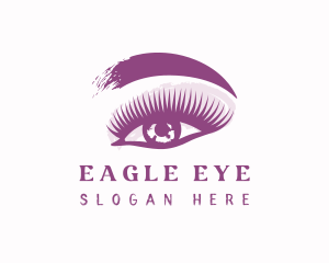 Feminine Eye Makeup logo design