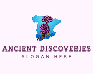 Spain  Nature Flower Logo