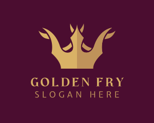 Golden Crown Fashion logo design