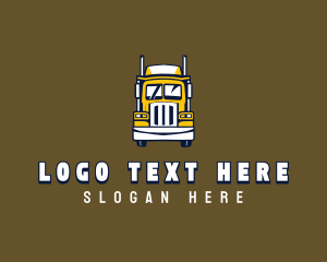 Moving Company - Trucking Delivery Logistics logo design