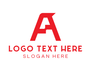 Gamer - Letter A Generic Company logo design