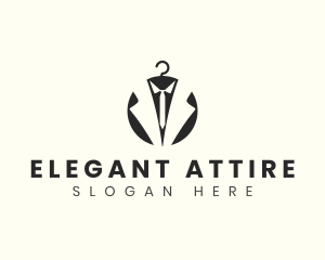 Fashion Boutique Suit logo design