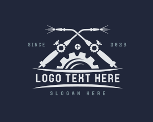 Cog - Blow Torch Gear Welder logo design