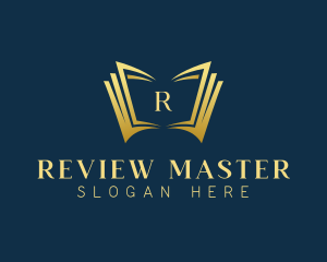 Review - Book Library Academic logo design