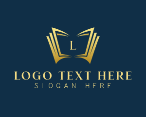 Bible - Book Library Academic logo design