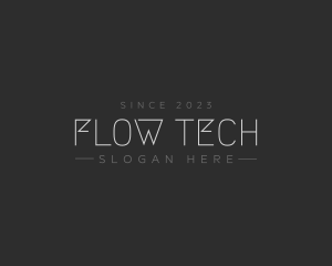 Futuristic Tech Business logo design