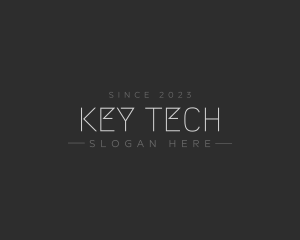 Futuristic Tech Business logo design