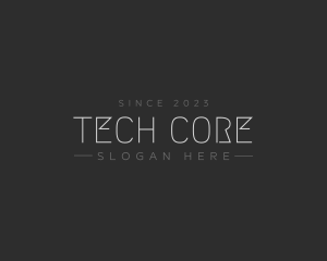 Futuristic Tech Business logo design