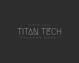 Futuristic Tech Business logo design