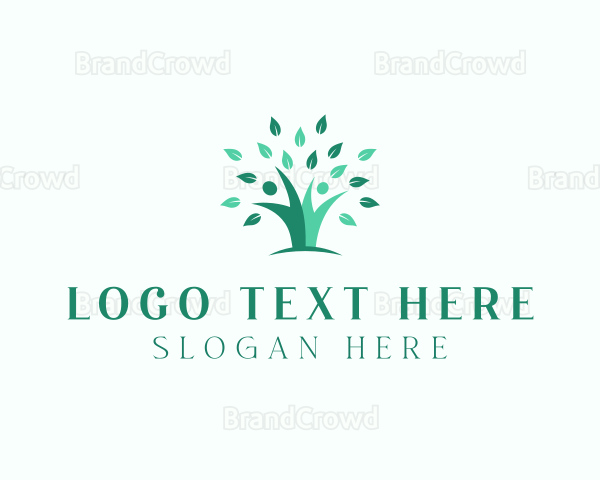 Healthy Lifestyle Wellness Logo