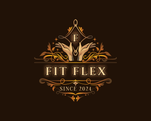 Fitness - Luxury Hand Wellness logo design