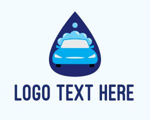 Auto - Car Wash Drop logo design