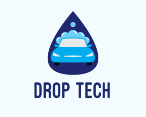 Drop - Car Wash Drop logo design