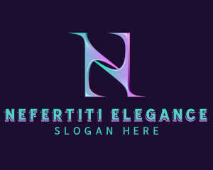 Fashion Boutique Letter N logo design