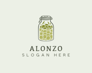 Olive Oil Jar logo design