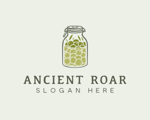 Olive Oil Jar logo design