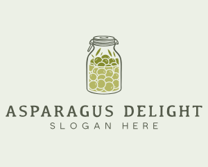 Olive Oil Jar logo design