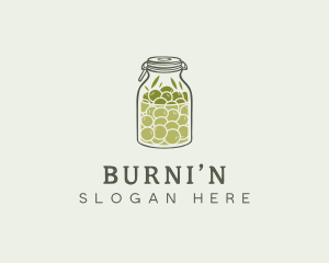 Olive Oil Jar logo design