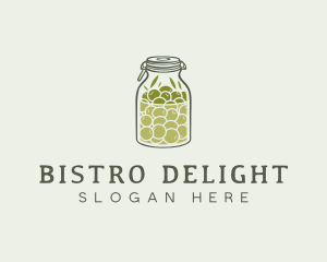 Olive Oil Jar logo design