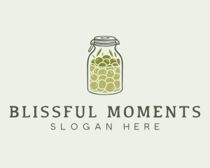 Olive Oil Jar logo design