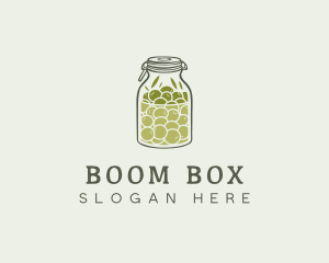 Olive Oil Jar logo design