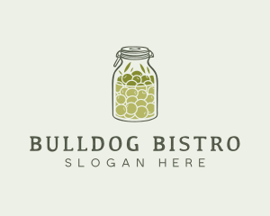 Olive Oil Jar logo design