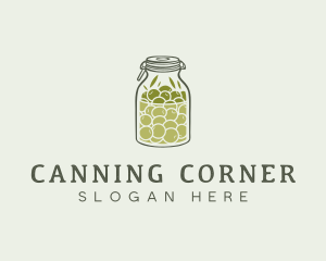 Olive Oil Jar logo design