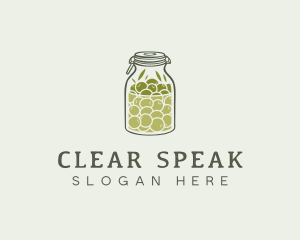 Olive Oil Jar logo design