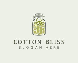 Olive Oil Jar logo design