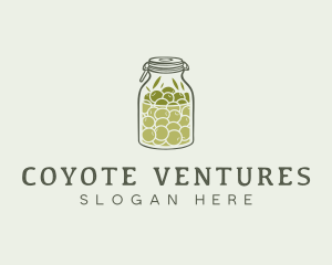 Olive Oil Jar logo design