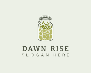 Olive Oil Jar logo design