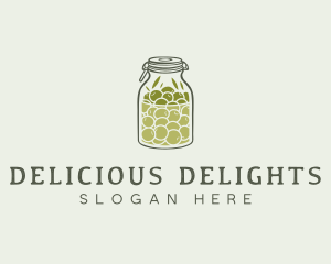 Olive Oil Jar logo design