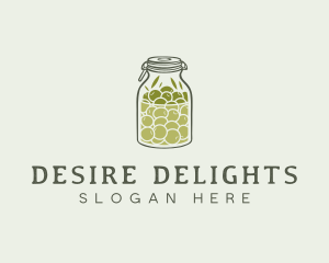 Olive Oil Jar logo design