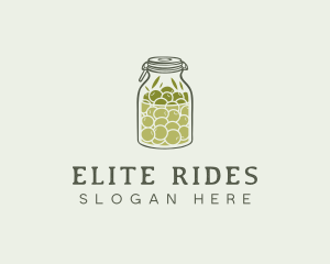 Olive Oil Jar logo design