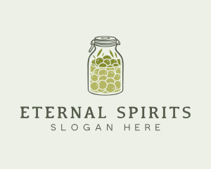 Olive Oil Jar logo design