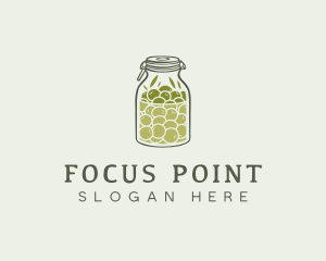 Olive Oil Jar logo design