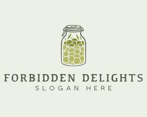 Olive Oil Jar logo design