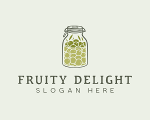 Olive Oil Jar logo design