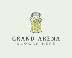 Olive Oil Jar logo design