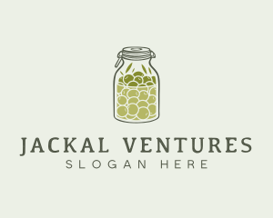 Olive Oil Jar logo design