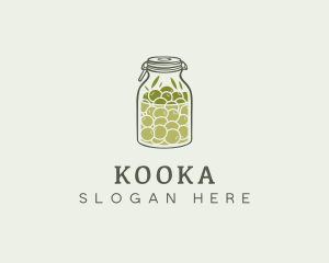 Olive Oil Jar logo design