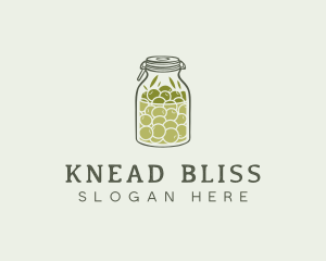 Olive Oil Jar logo design