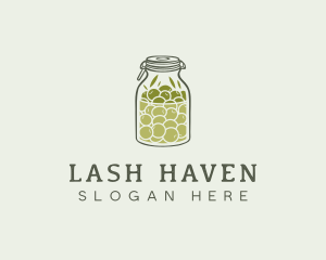 Olive Oil Jar logo design